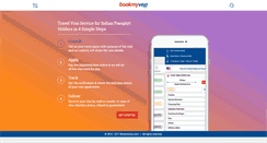 Desktop Screenshot of bookmyvisa.com